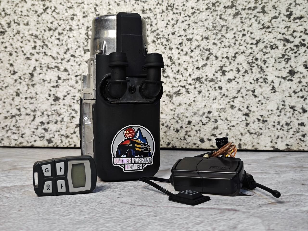 Предпусковой подогреватель LF Bros 12В 5 кВт GSM