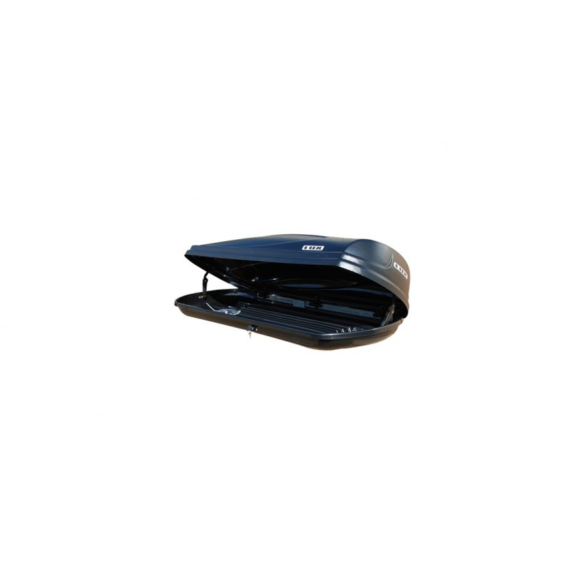 Бокс LUX960 480L черный матовый 1960х780х420 с двустор. откр.