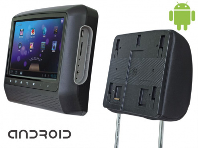 Подголовник INCAR CDH 91 BL чер. Android