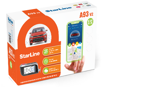 Автосигнализация StarLine A93 V2 2CAN+2LIN