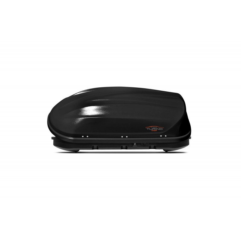 Автобокс (бокс на крышу)  Turino Compact 360 л., 1420 х 830 х 450мм., черный, матовый (двухсторнний)