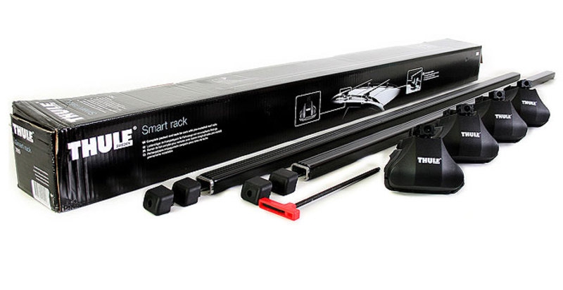 Стальной багажник на крышу автомобиля HONDA, Accord Aerodeck , 5-dr Estate, 1998-2003 Thule Smart Rack 784 (118 cm) (Арт. 784)