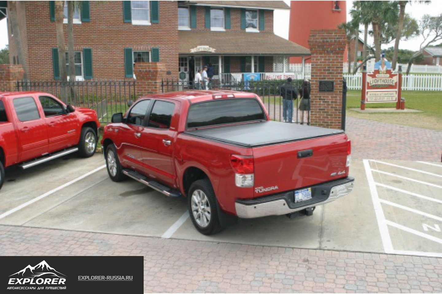 Крышка кузова пикапа, трехсекционная виниловая, TOYOTA TUNDRA, 2007-2013