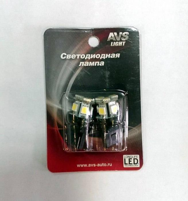 Светодиодная лампочка T084A T20 (W3x16d) 8SMD 5050 W21/5W, 1 contact, блистер 2 шт (белый)