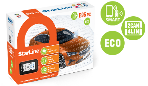 Автосигнализация StarLine E96 V2 ECO
