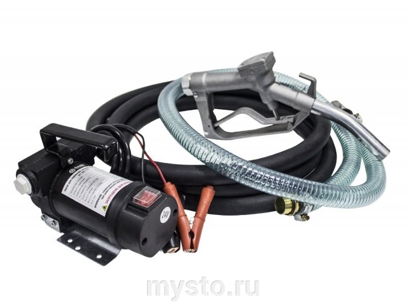 Насос для перек топлива 24V 50 л/мин Стандарт-М с пистолетом и шлангом БелАК