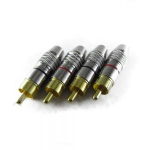 RCA - разъем AUDIO NOVA RCA 1GS D=6мм Hi-Fi класс