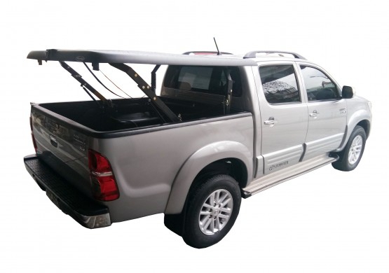 Крышка кузова пикапа Kramco подъёмная TopUp (в  грунте под краску )  для TOYOTA HILUX VII VIGO 2005 -  г.в. (Арт. 12373)