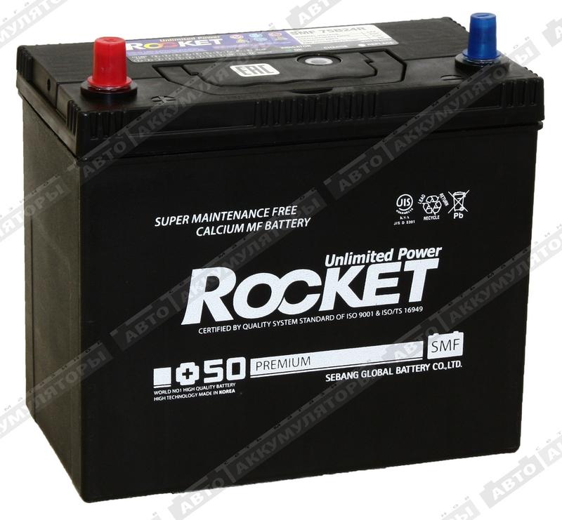 Легковой аккумулятор Rocket SMF 75B24R