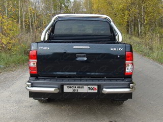 Дуги пикапа, защита кузова 76,1 мм для TOYOTA HILUX 2011 - 2015 г.в. от ТСС (Арт. TOYHILUX12-09)