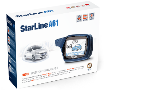 Автосигнализация StarLine A61