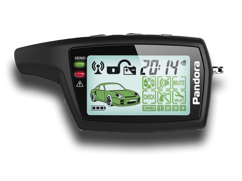 Брелок Pandora LCD D074 DXL 3030/3050/3210i/3257/3297/3500i/3930/3940