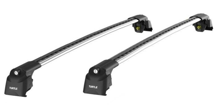 Багажник в штатные места Turtle Air 3 Silver для Jeep Grand Cherokee