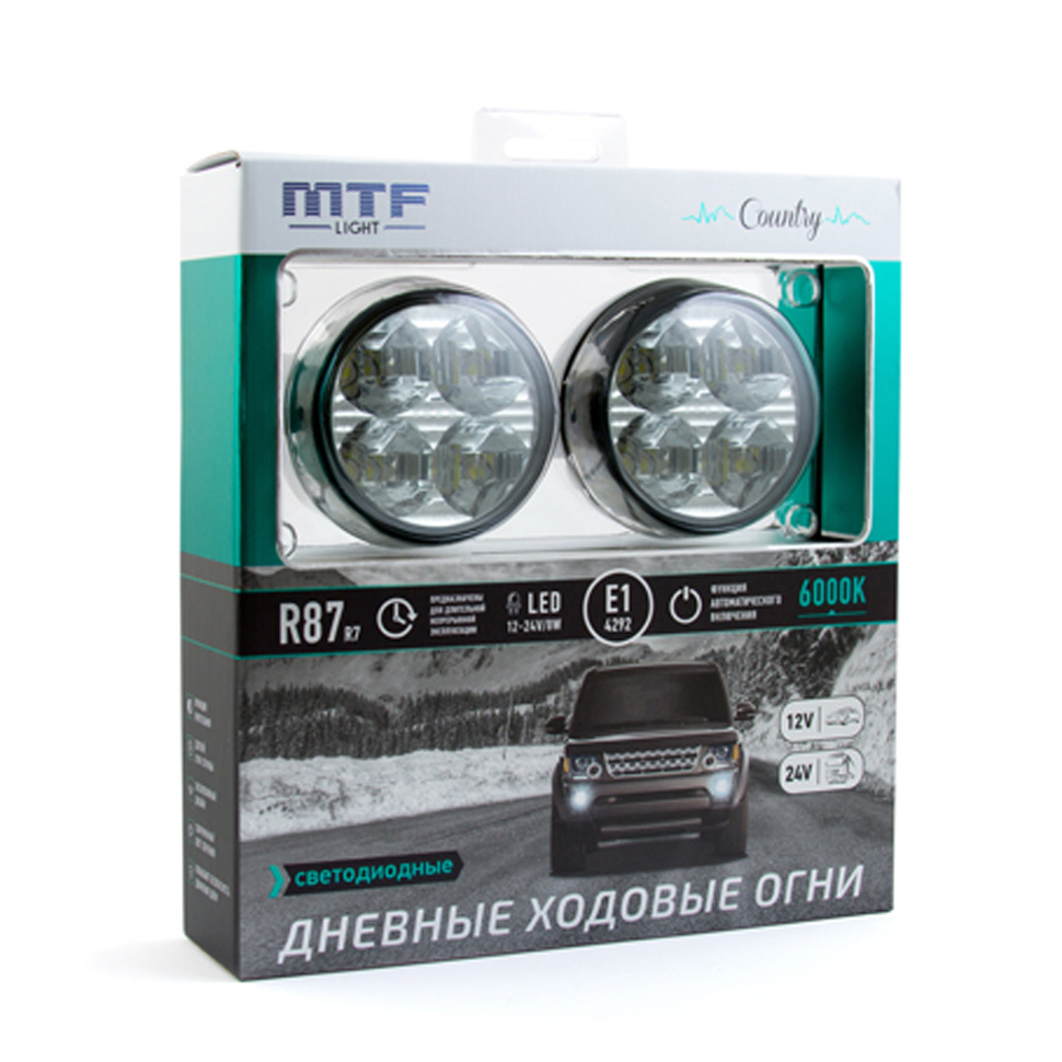 Фары дневного света светодиодные MTF LDL 70 COUNTRY