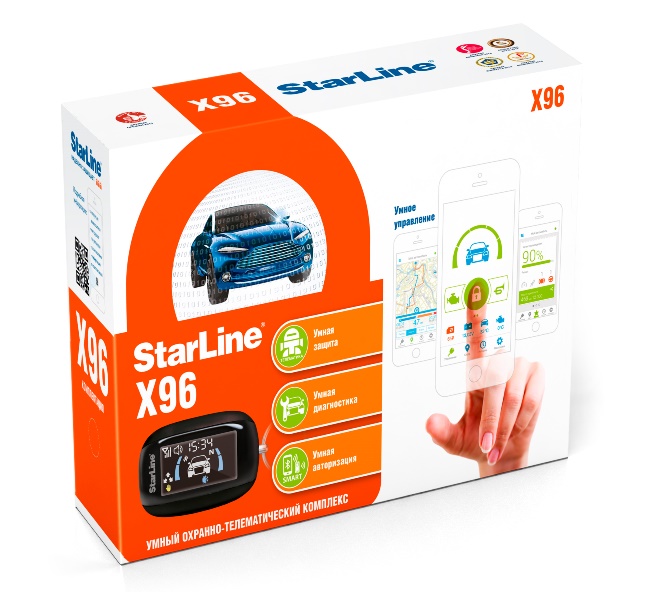 Охранно-телематический комплекс StarLine X96-L (2sim)