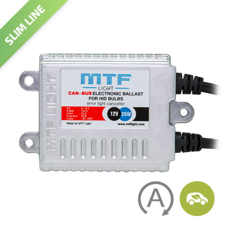 Ксеноновый блок розжига MTF Light 12V 35W Slim с "обманкой" (дополнительный провод)