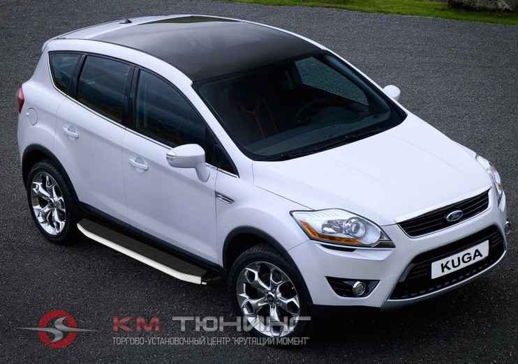 Пороги на  Ford  Kuga 2008 - 2013 , BALTEX FULLMOON (Арт.2521.90f)