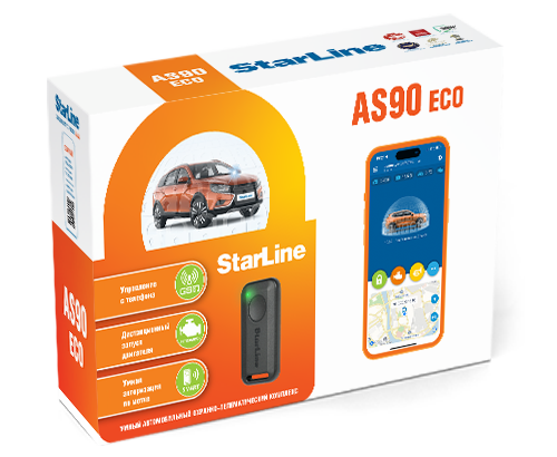 Автосигнализация StarLine AS90 ECO SIM-чип