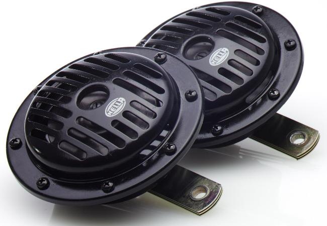 Звуковой сигнал Hella (380-310 гц) черный