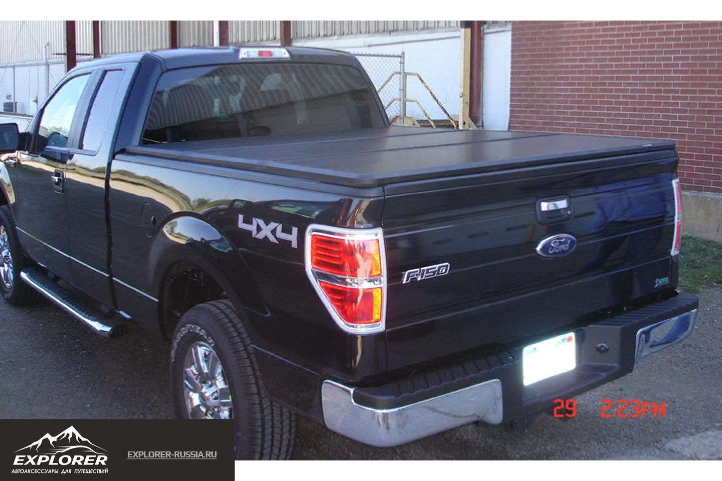 Крышка кузова пикапа, трехсекционная алюминиевая, FORD F150, 2004-н.в.
