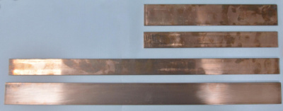 Медная шина 5x40x250 мм.