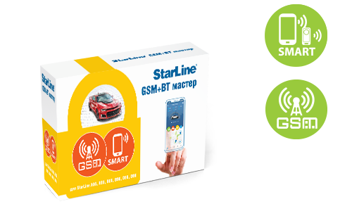 Модуль StarLine GSM6+BT Maстер (1шт) (4sim)