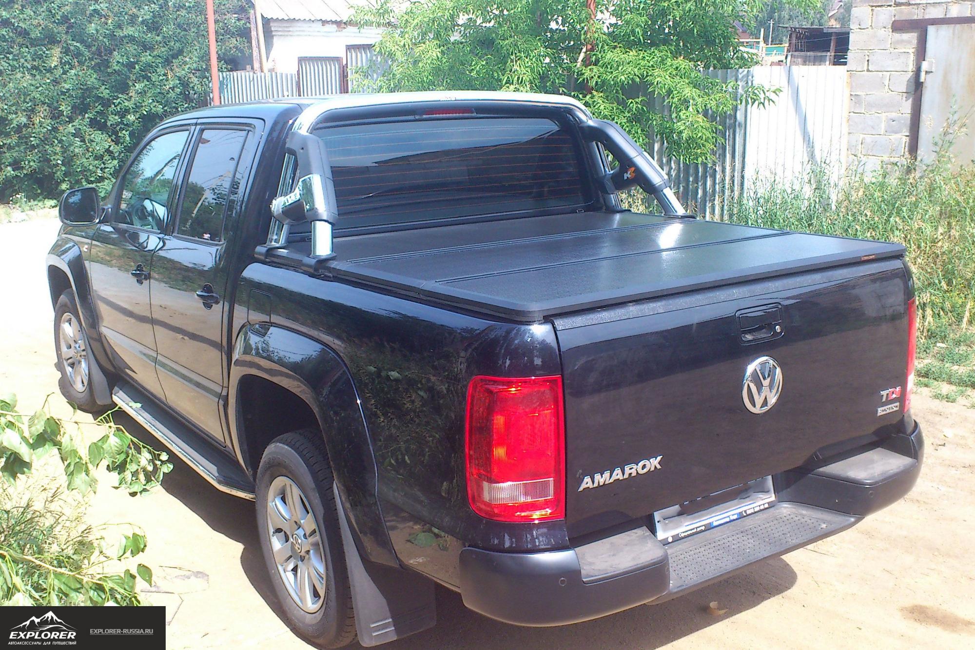 Крышка кузова пикапа, трехсекционная алюминиевая, VOLKSWAGEN AMAROK, 2010-н.в.