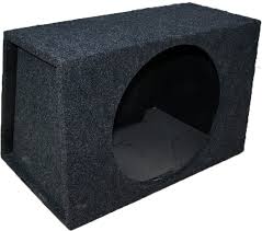Ящик под сабвуфер 12" щель бок R 55L