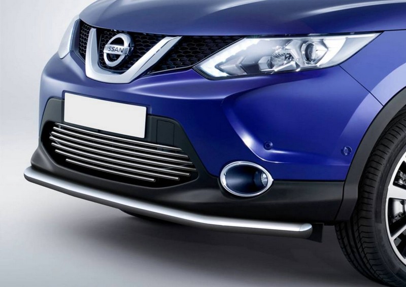 Решетка радиатора d10 RIVAL на Nissan Qashqai 2013 - 2017 (Арт. G.4118.001)