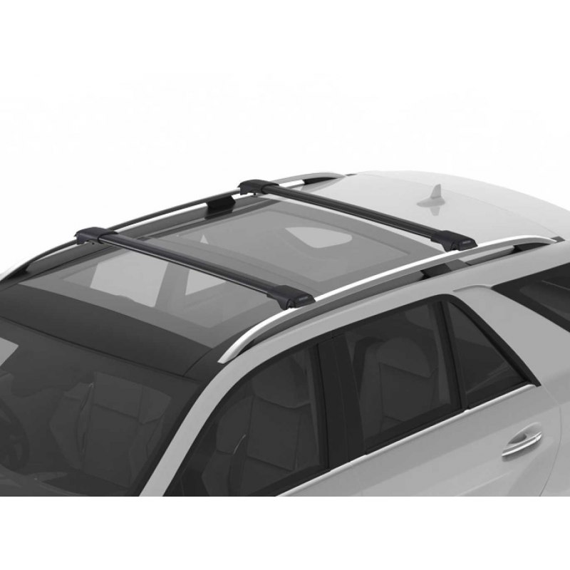 Аэродинамический багажник YAKIMA на крышу автомобиля BMW 5 Series 2004 2010г