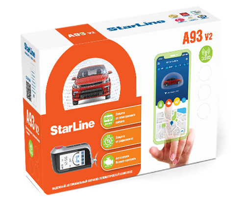Автосигнализация StarLine A93 V2 GSM